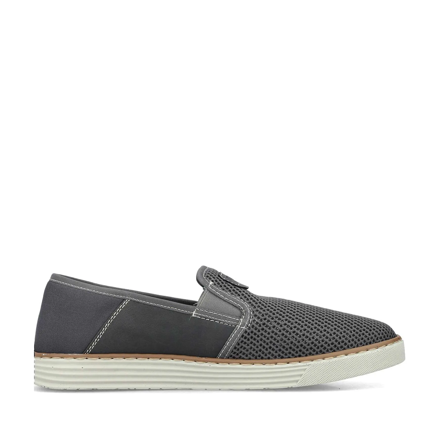 Rieker Men'S Slippers Stone Grey