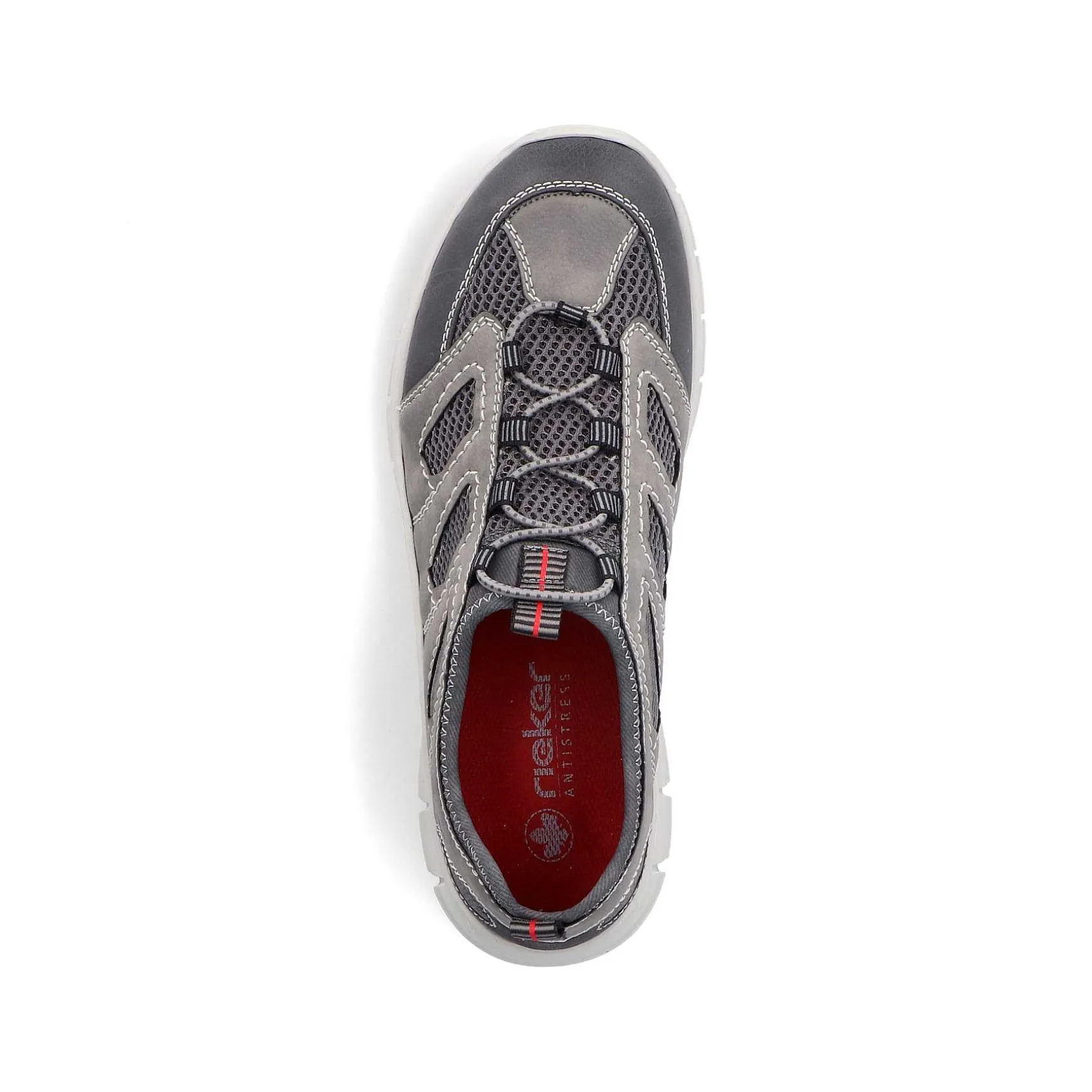 Rieker Men'S Slippers Stone Grey