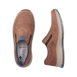 Rieker Men'S Slippers Wood Brown