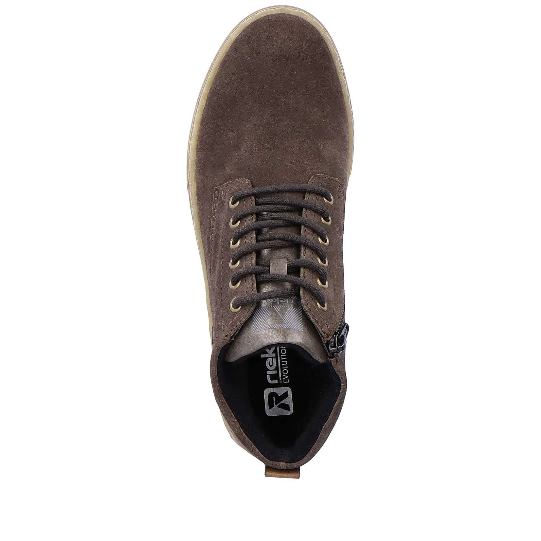 Rieker Men'S Sneaker High Dusty Grey