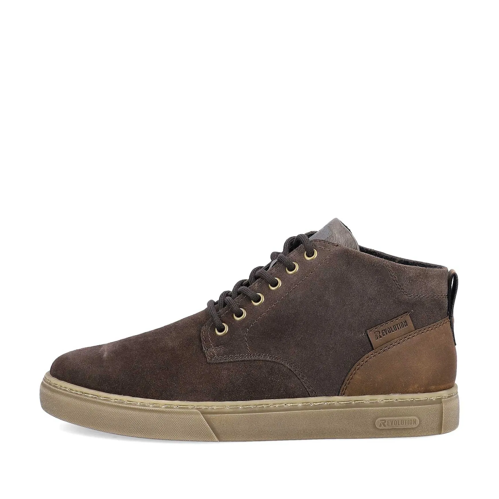 Rieker Men'S Sneaker High Dusty Grey