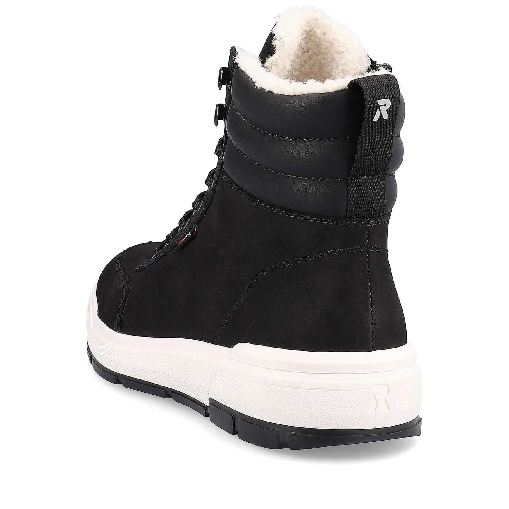 Rieker Men'S Sneaker High Steel Black