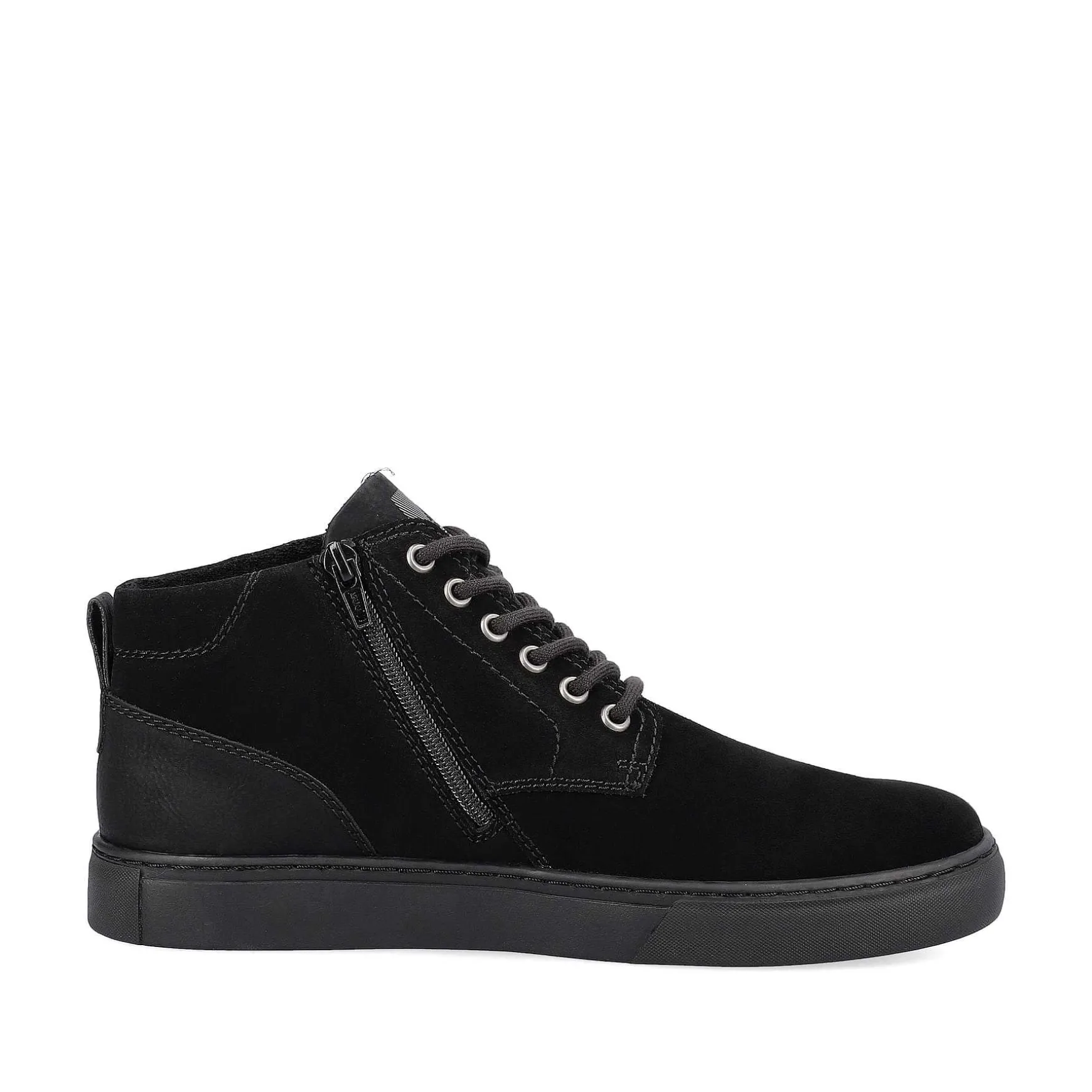 Rieker Men'S Sneaker High Steel Black