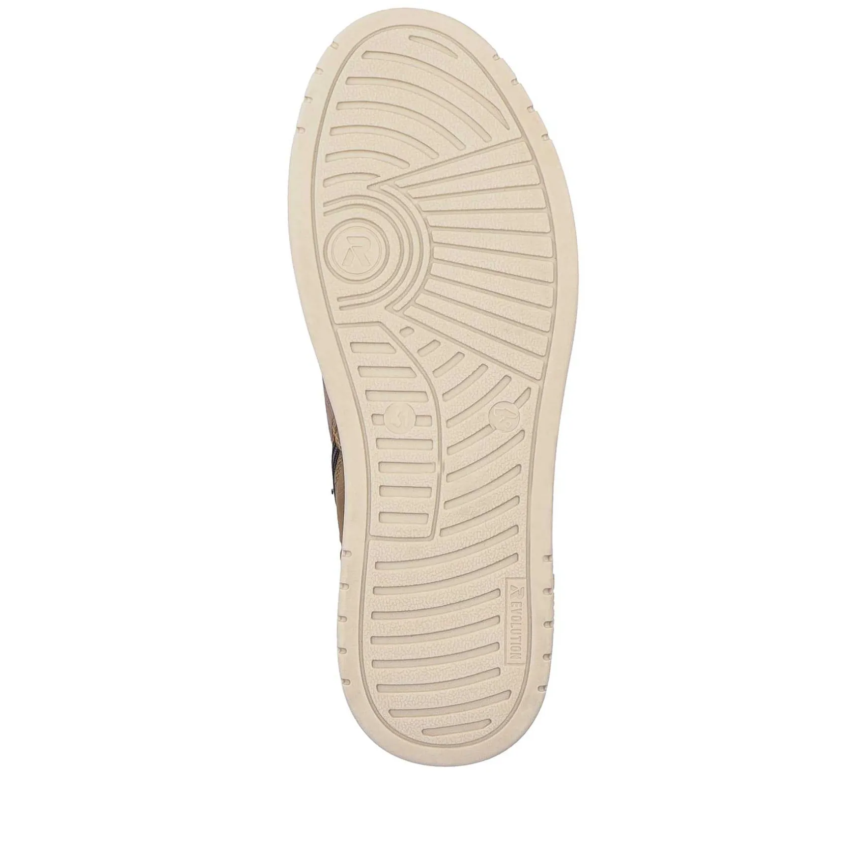 Rieker Men'S Sneaker High Caramel Brown