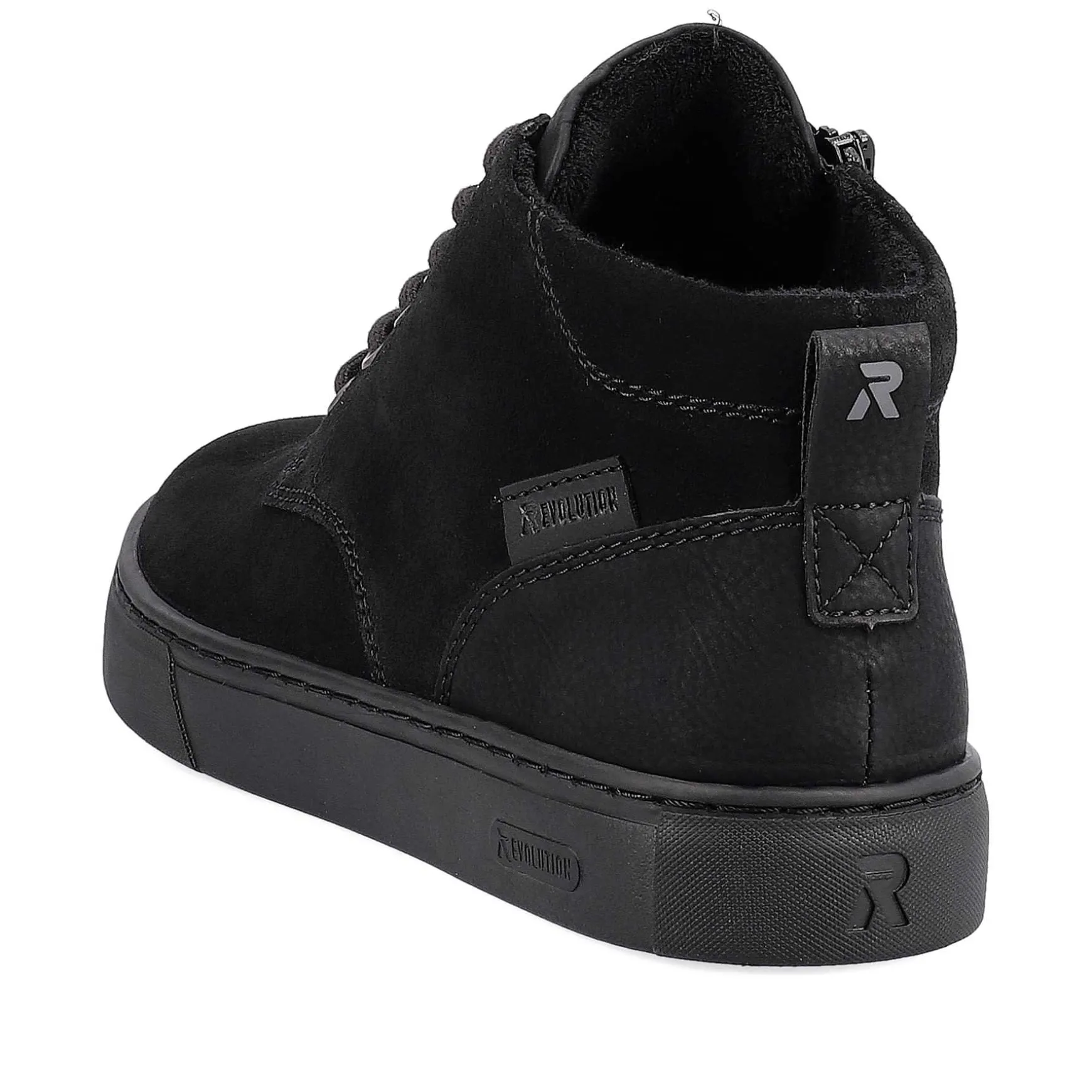 Rieker Men'S Sneaker High Steel Black