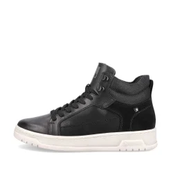 Rieker Men'S Sneaker High Steel Black