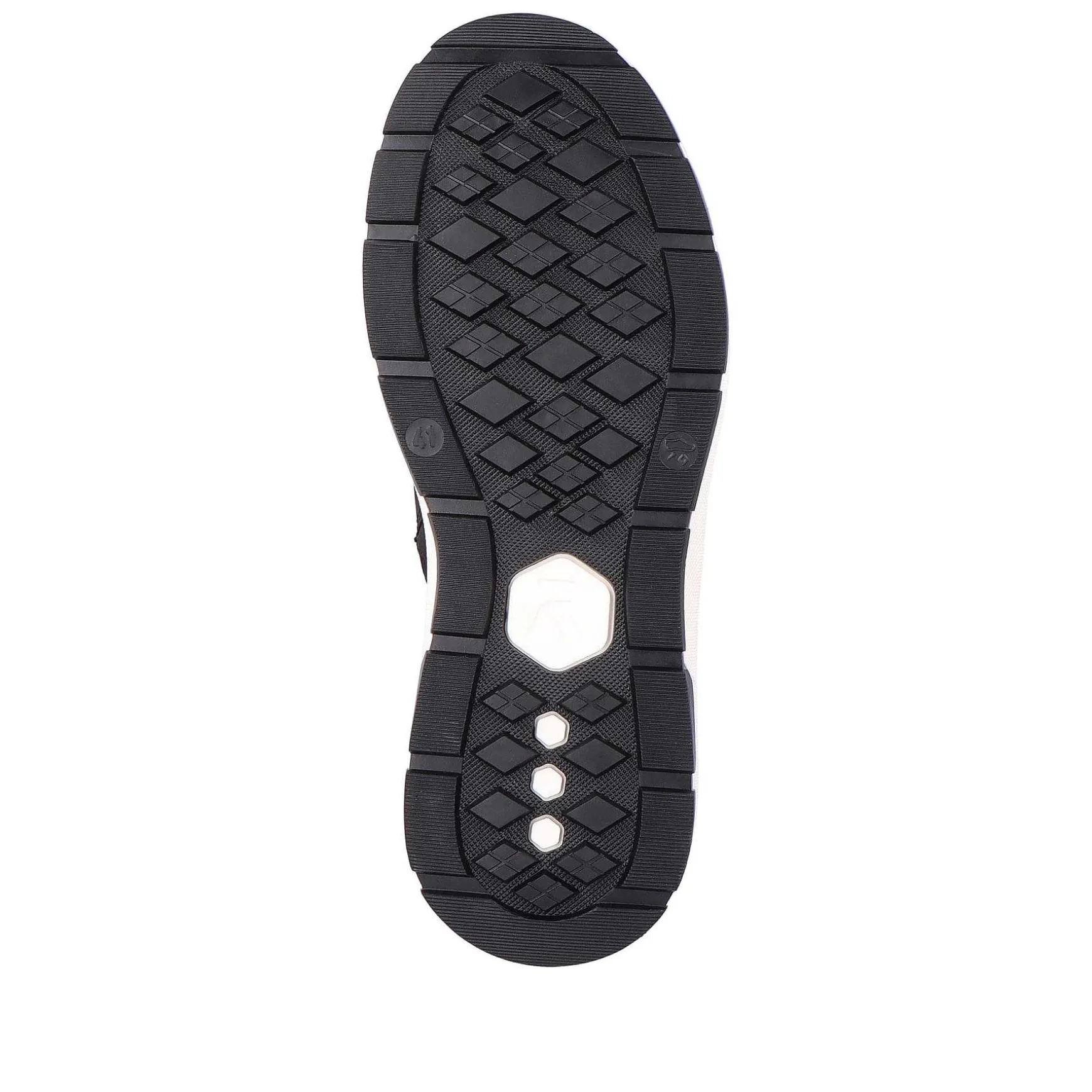 Rieker Men'S Sneaker High Steel Black