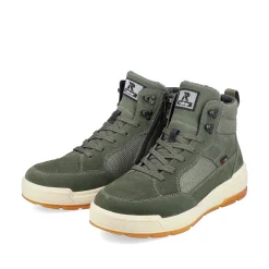 Rieker Men'S Sneaker High Khaki Green