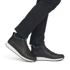 Rieker Men'S Sneaker High Night Black
