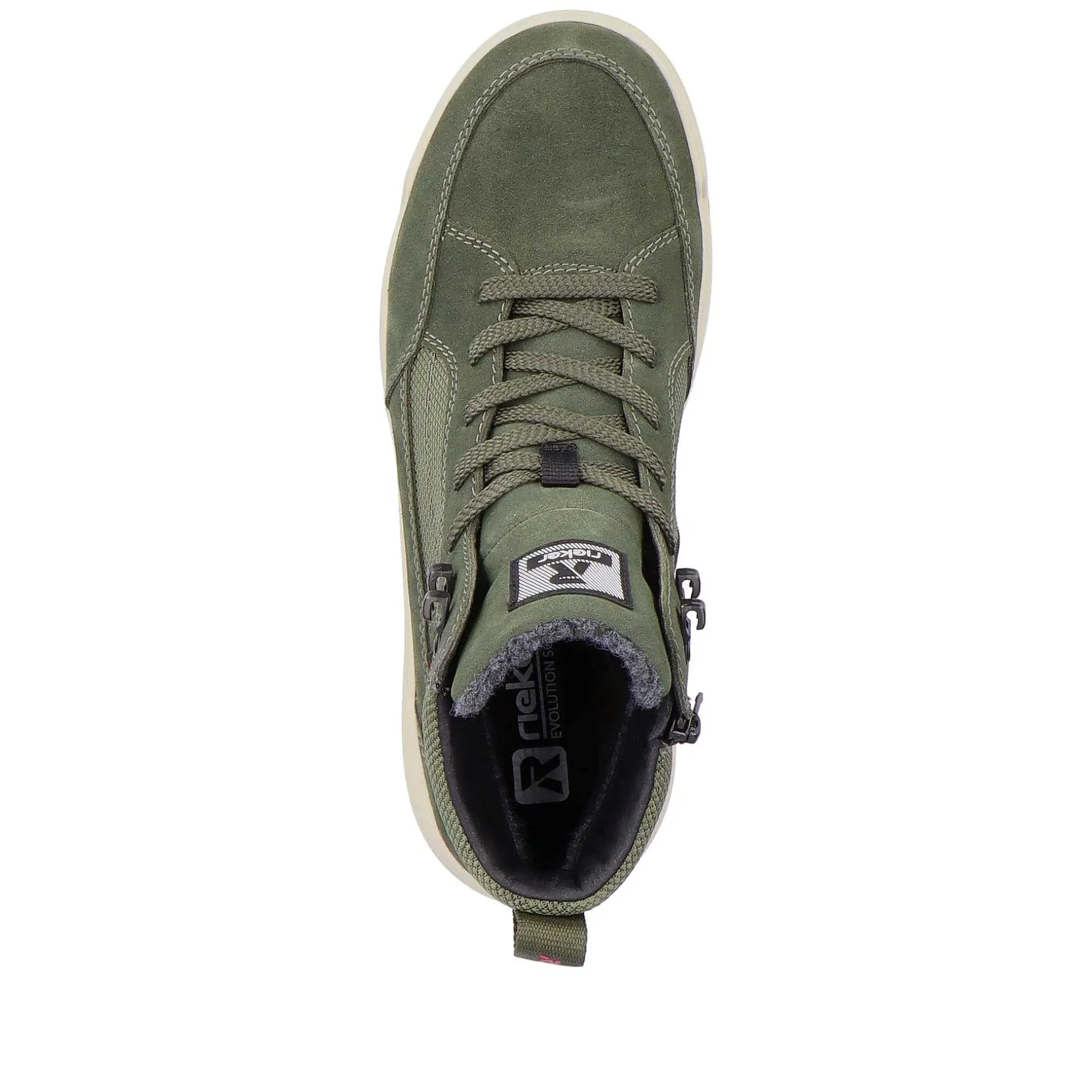 Rieker Men'S Sneaker High Khaki Green