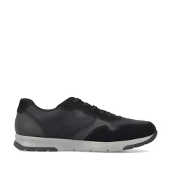 Rieker Men'S Sneaker Low Asphalt Black