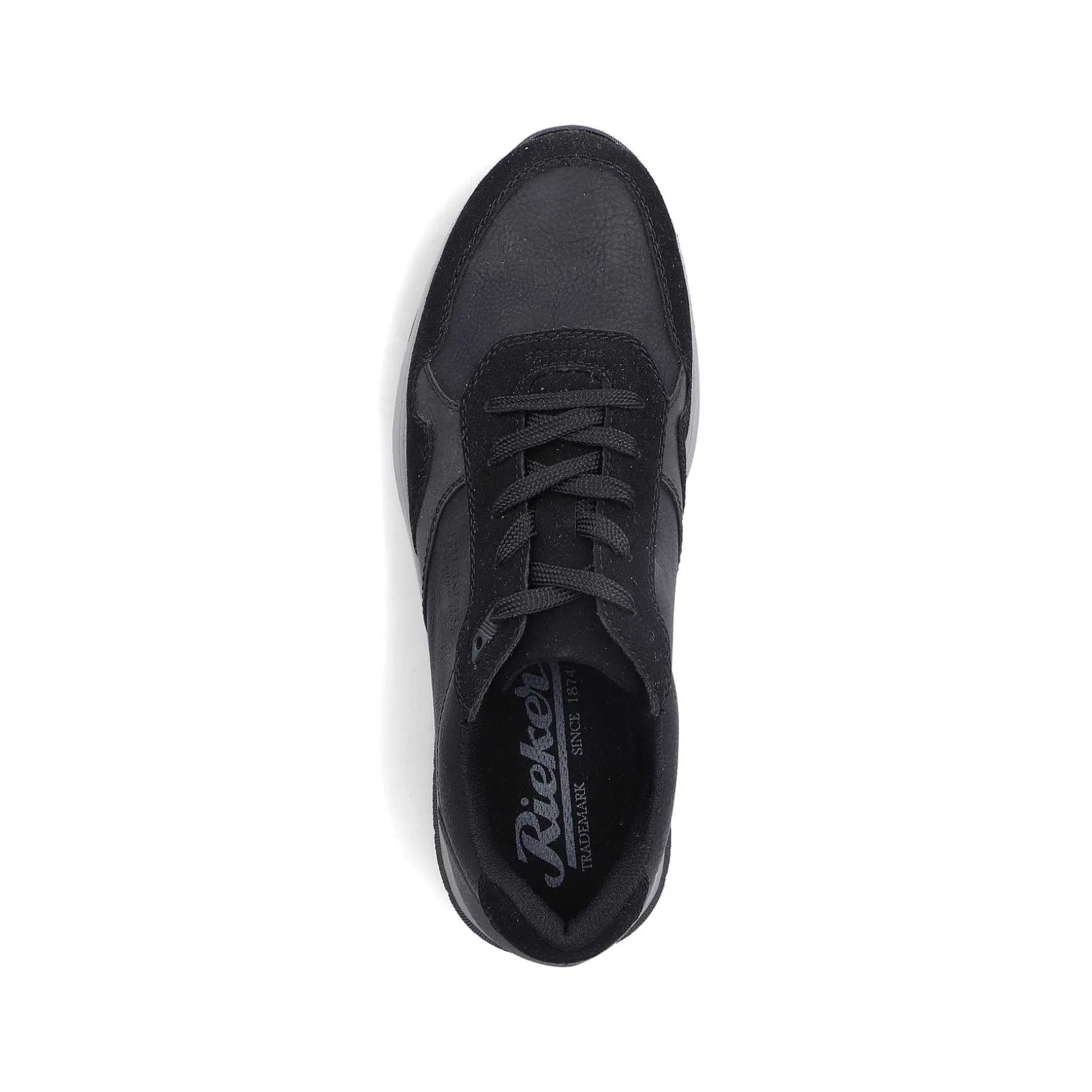 Rieker Men'S Sneaker Low Asphalt Black