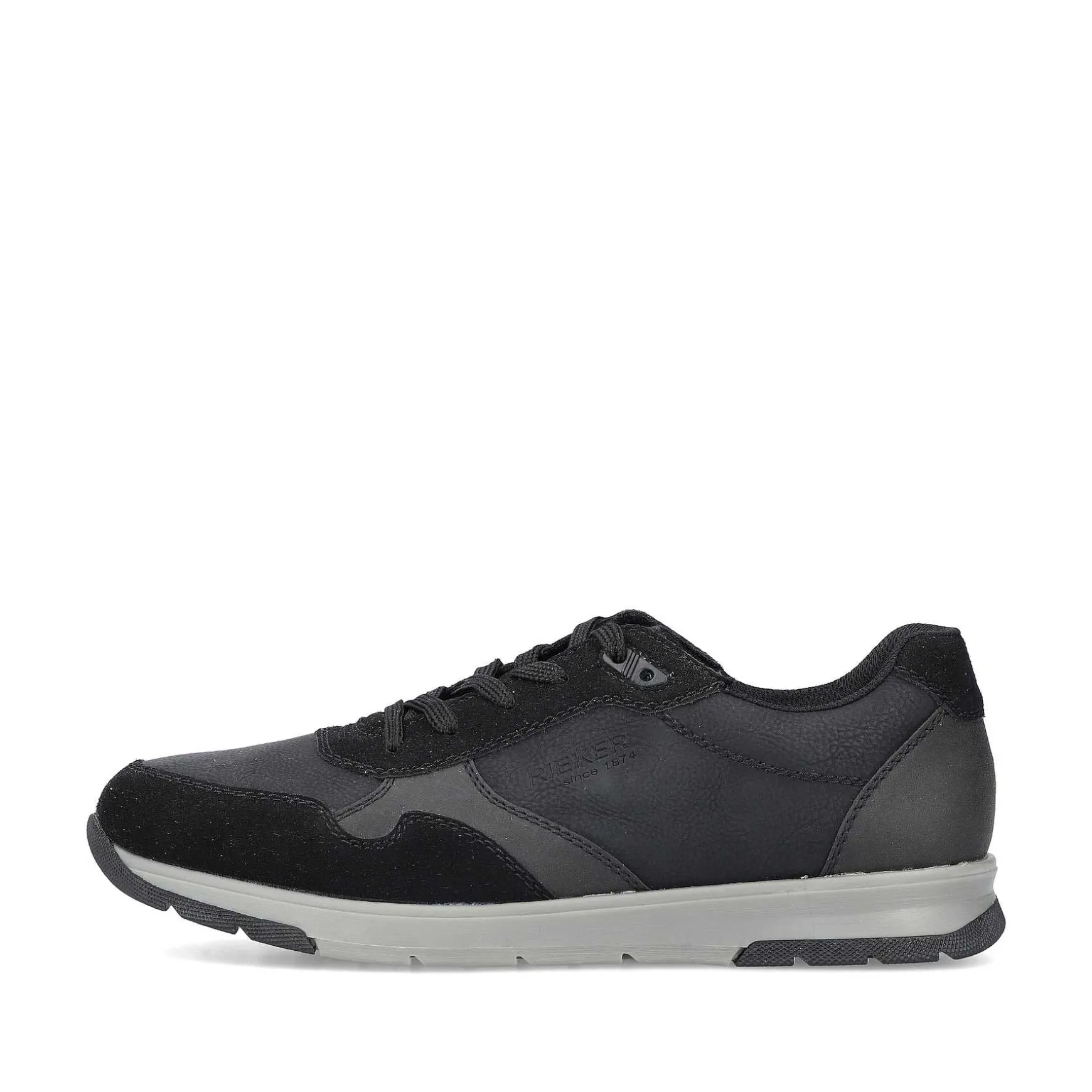 Rieker Men'S Sneaker Low Asphalt Black