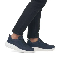 Rieker Men'S Sneaker Low Atlantic Blue