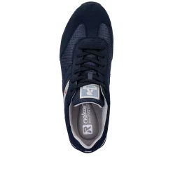 Rieker Men'S Sneaker Low Atlantic Blue