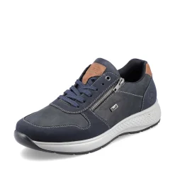 Rieker Men'S Sneaker Low Blue Gray