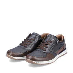 Rieker Men'S Sneaker Low Blue Gray