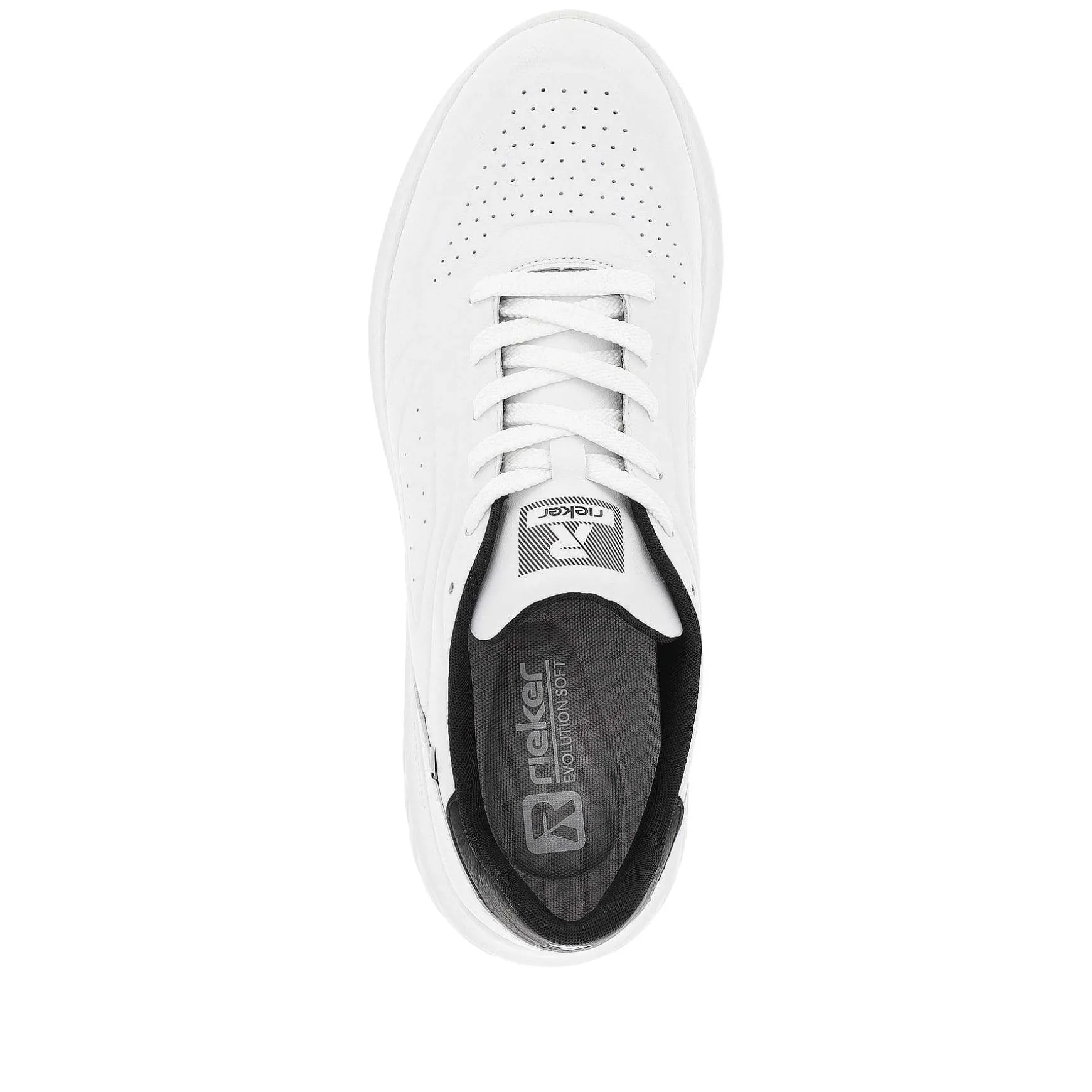 Rieker Men'S Sneaker Low Crystal White