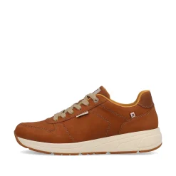 Rieker Men'S Sneaker Low Caramel Brown