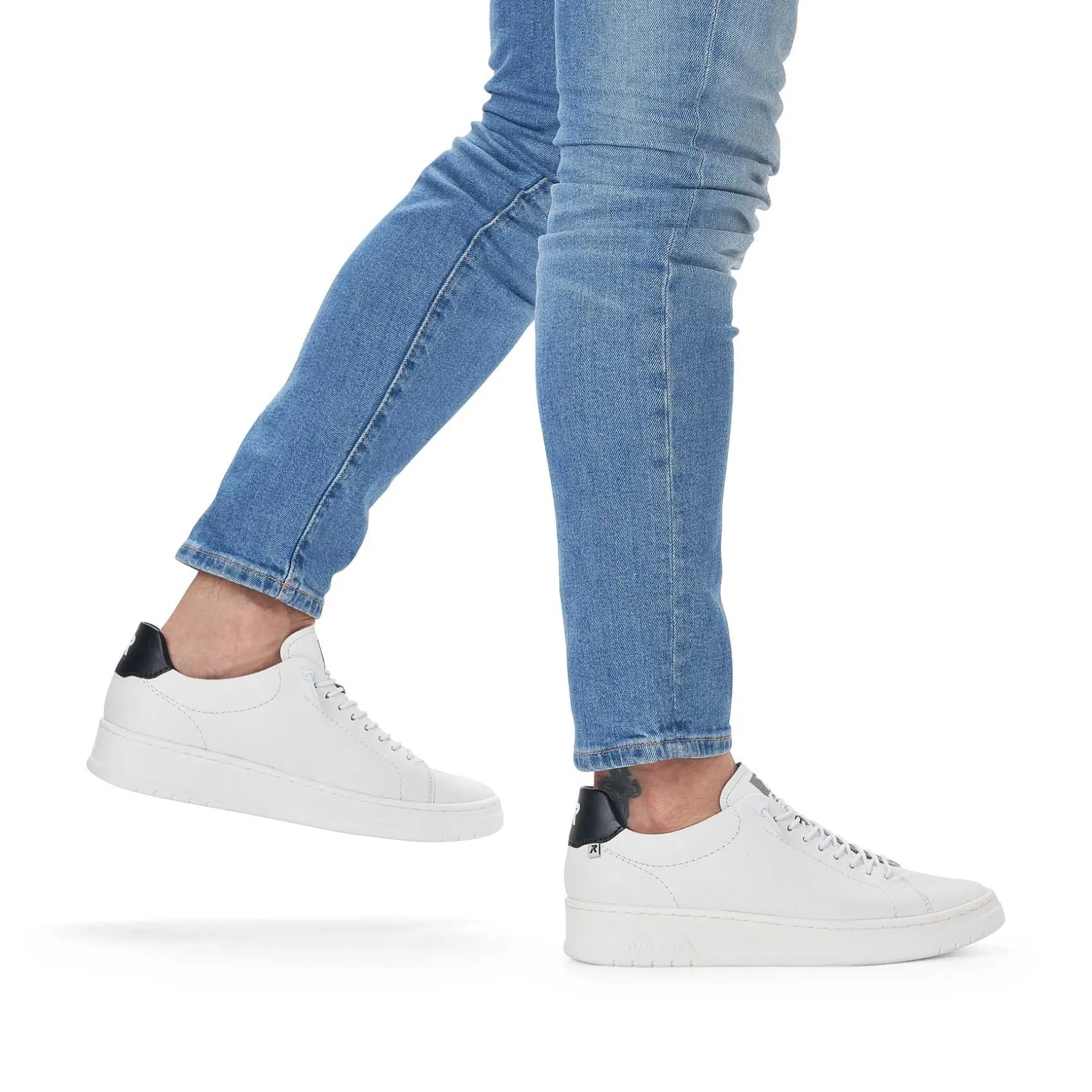 Rieker Men'S Sneaker Low Crystal White