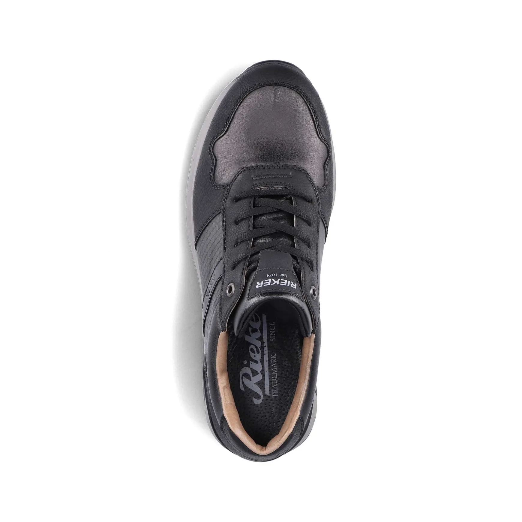 Rieker Men'S Sneaker Low Deep Black