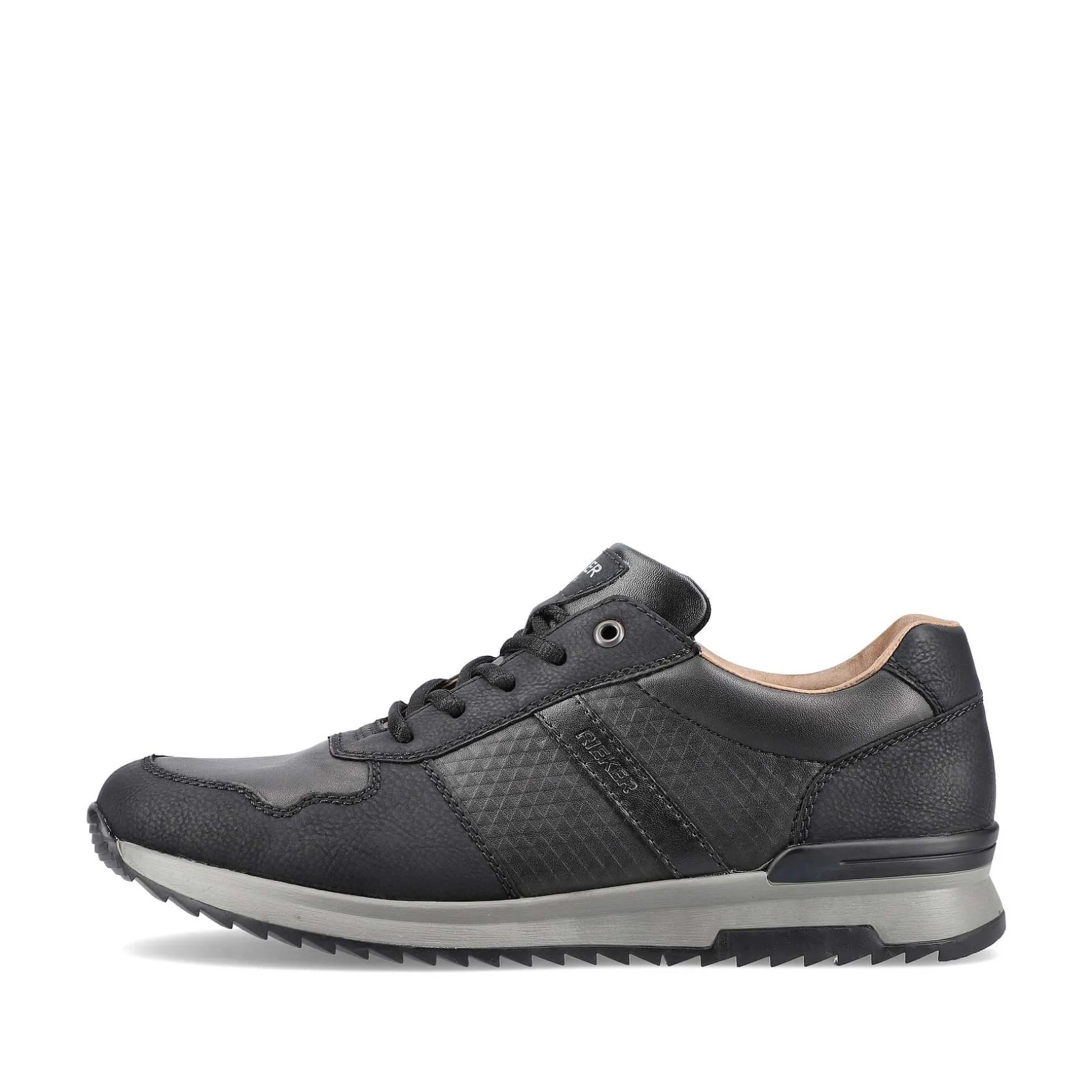 Rieker Men'S Sneaker Low Deep Black