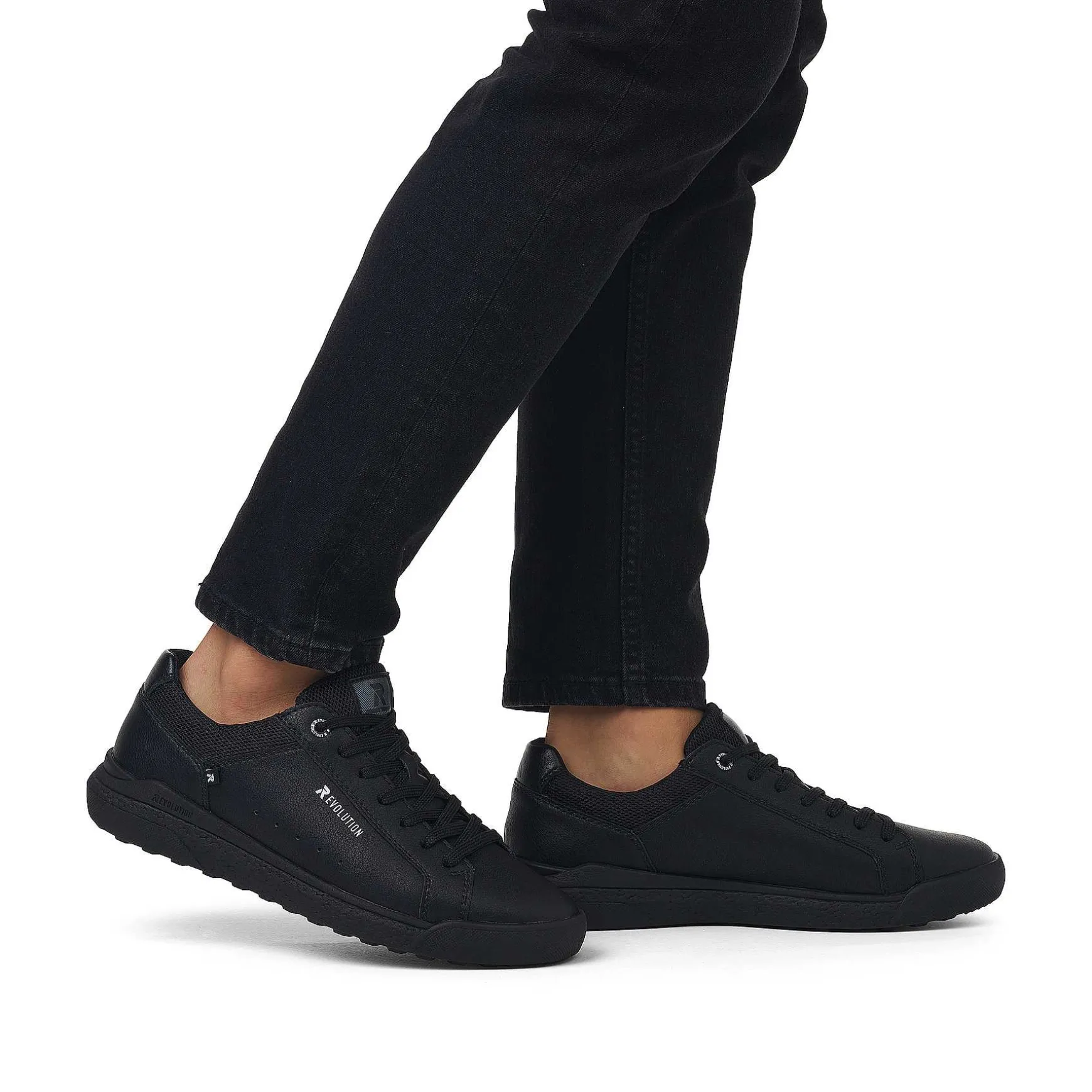 Rieker Men'S Sneaker Low Deepl Black