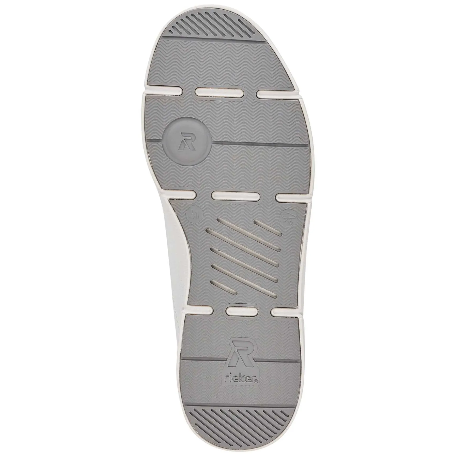 Rieker Men'S Sneaker Low Frost White