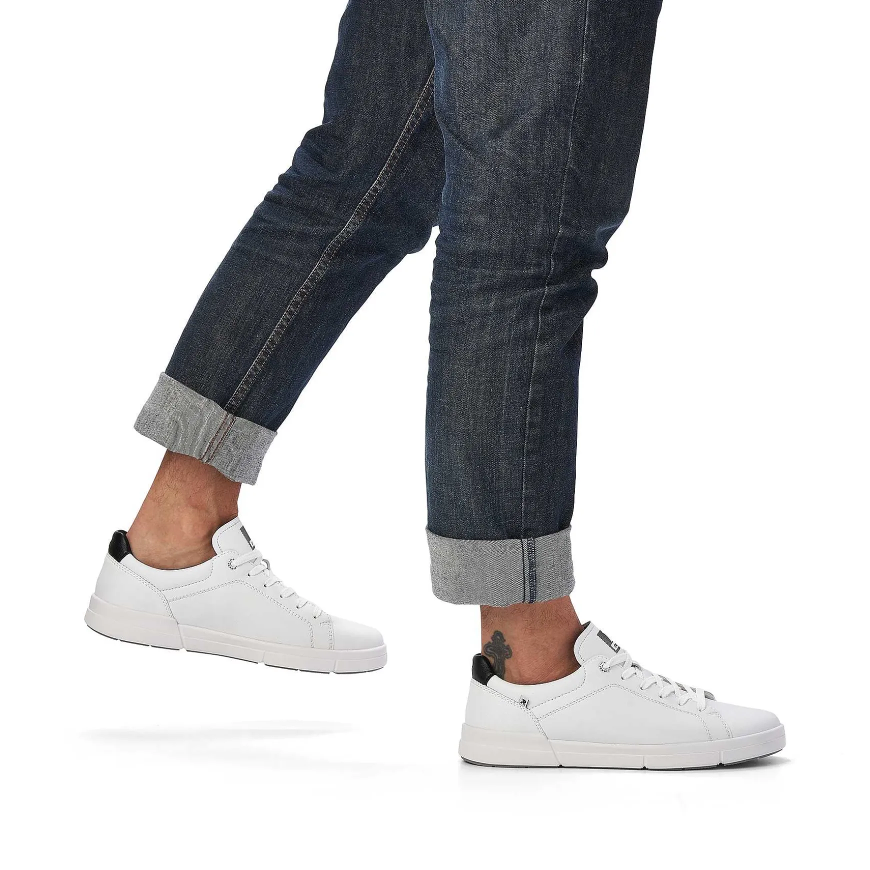 Rieker Men'S Sneaker Low Frost White