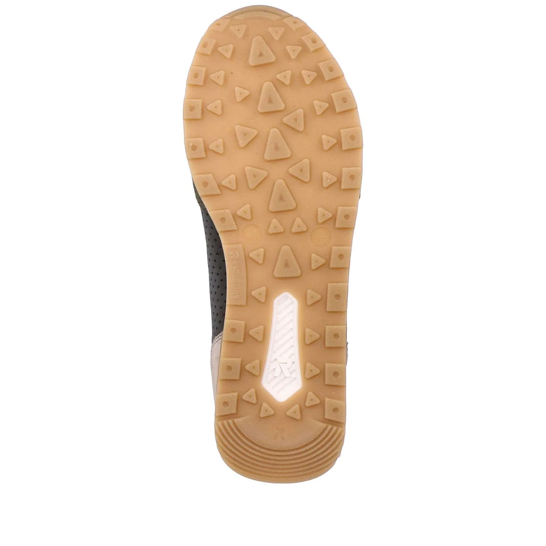 Rieker Men'S Sneaker Low Forest-Green Clay-Beige