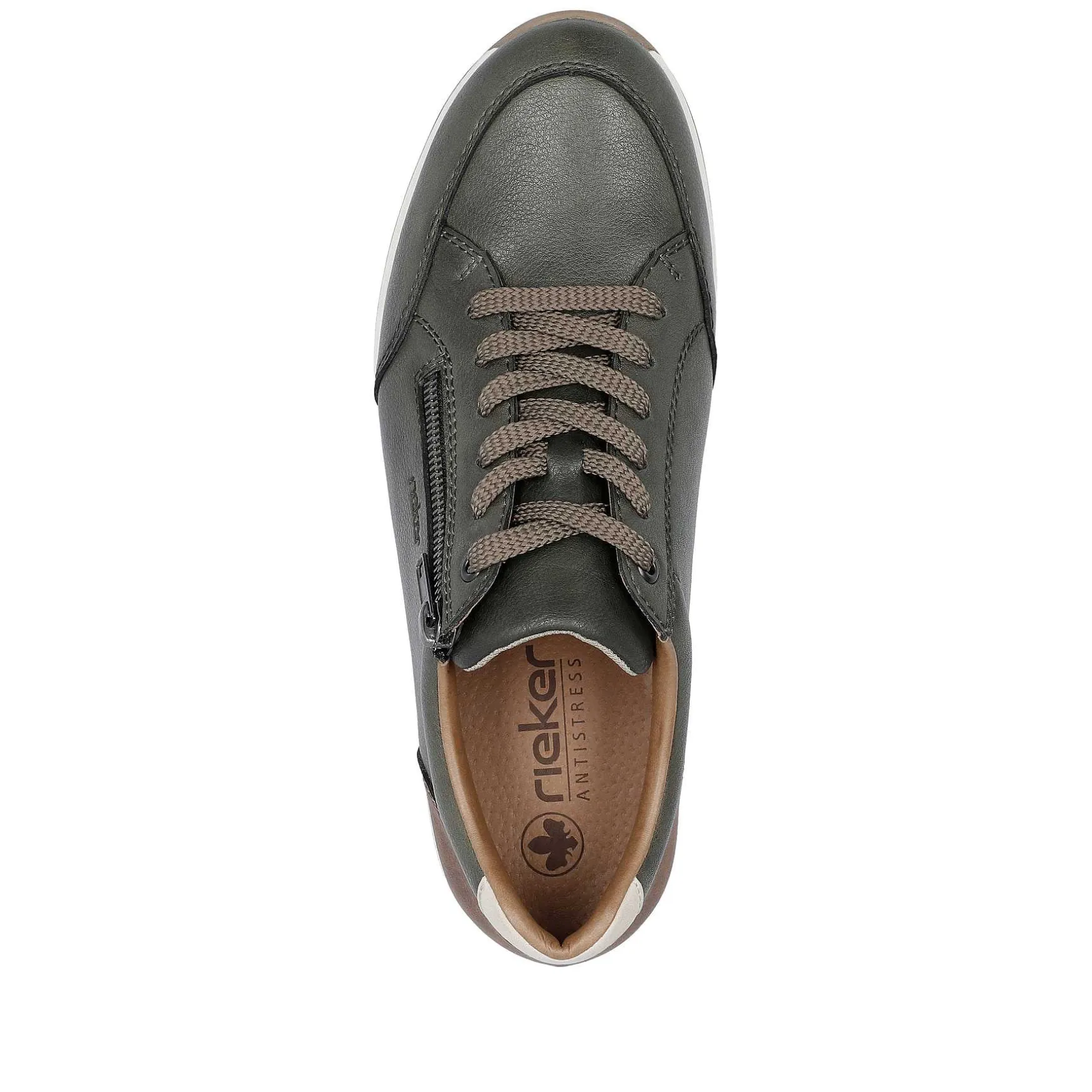 Rieker Men'S Sneaker Low Green Grey