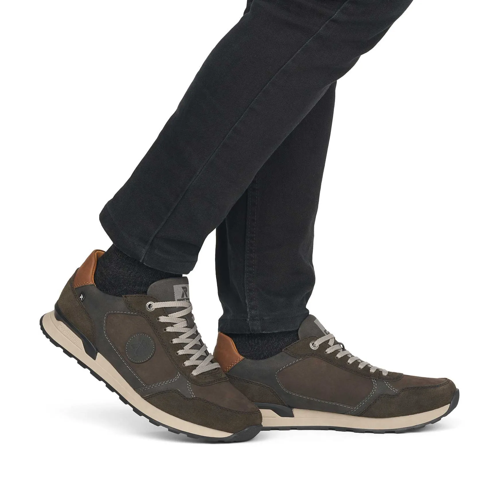Rieker Men'S Sneaker Low Graphite