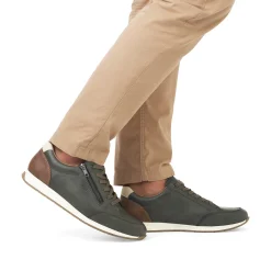 Rieker Men'S Sneaker Low Green Grey