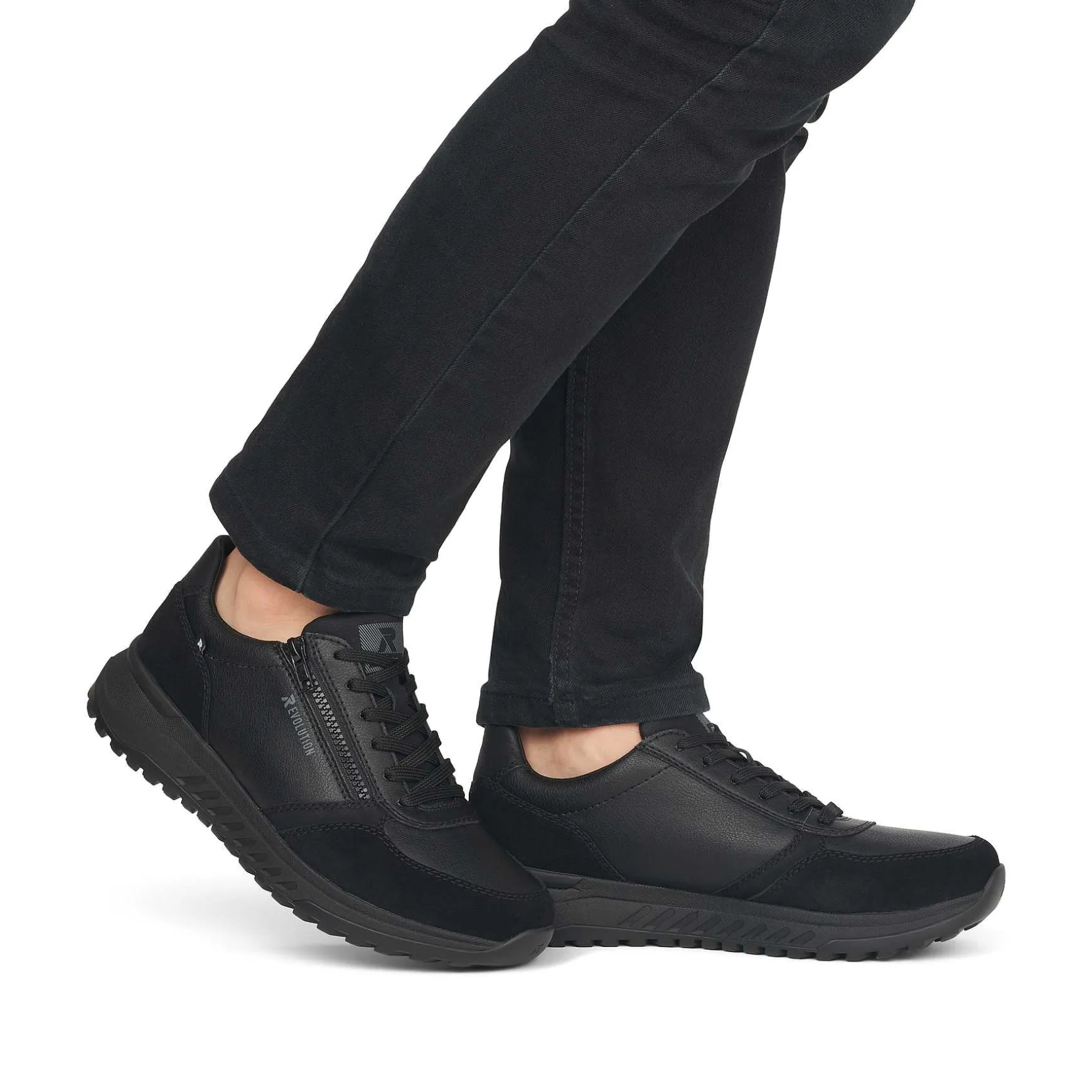 Rieker Men'S Sneaker Low Midnight Black