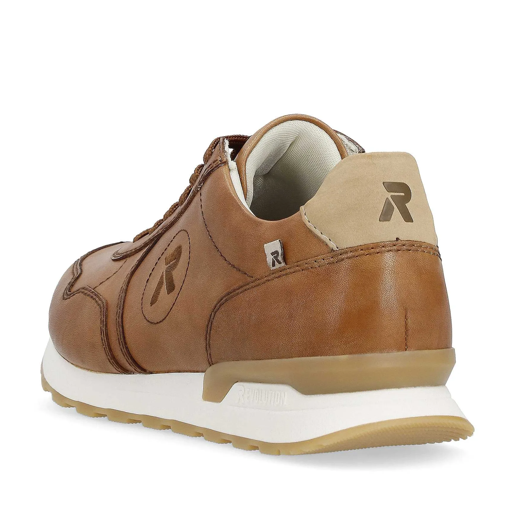 Rieker Men'S Sneaker Low Nougat