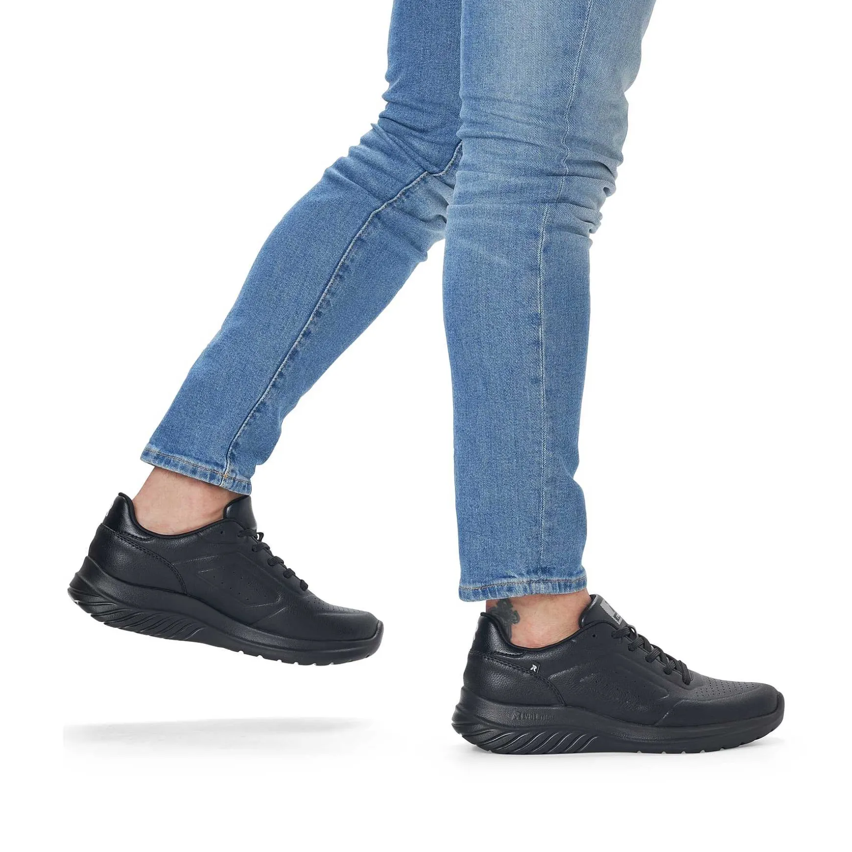 Rieker Men'S Sneaker Low Night Black