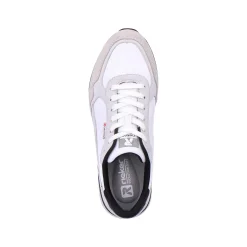 Rieker Men'S Sneaker Low Pearl-White Grey