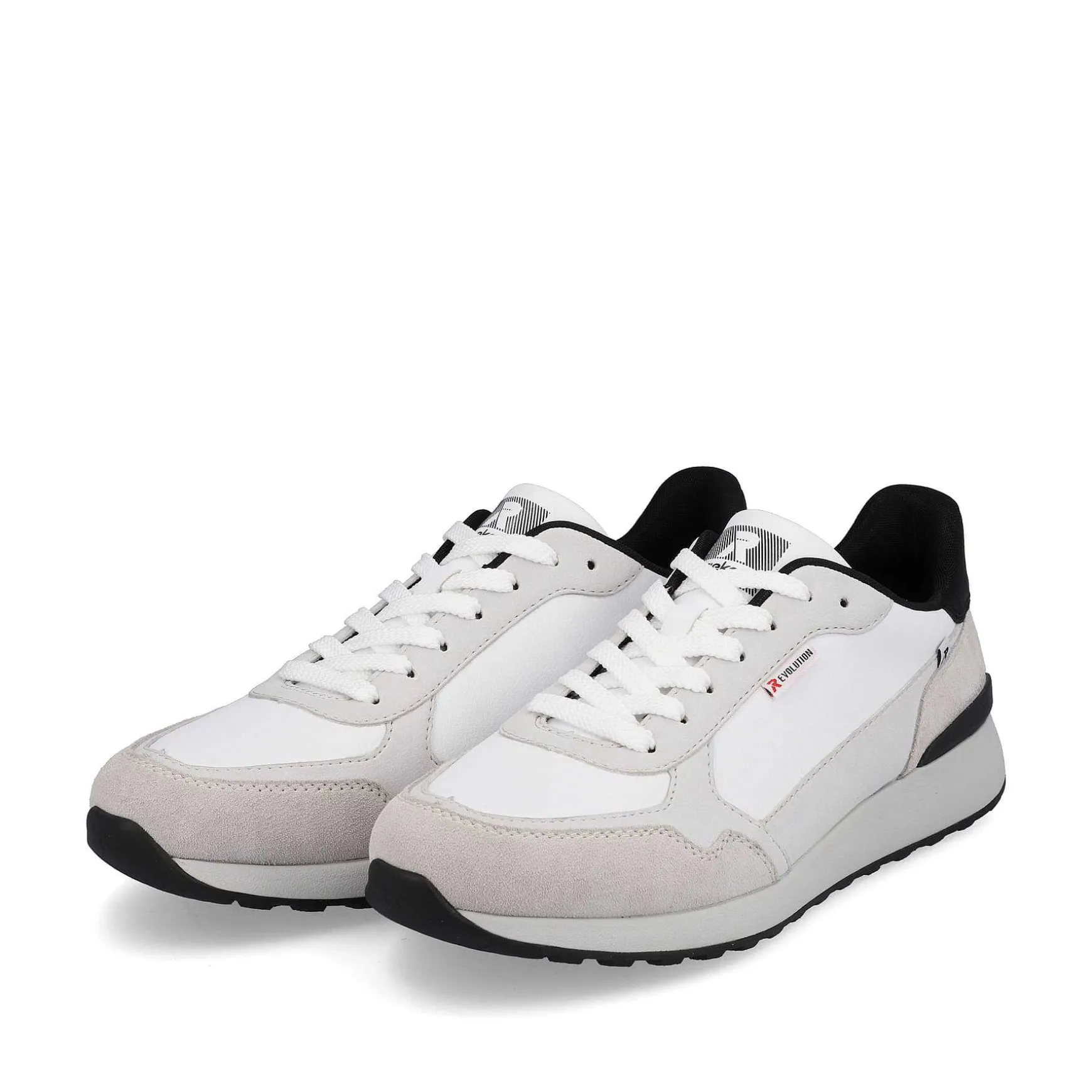 Rieker Men'S Sneaker Low Pearl-White Grey