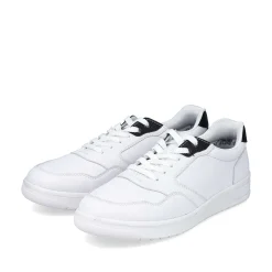 Rieker Men'S Sneaker Low Pure White