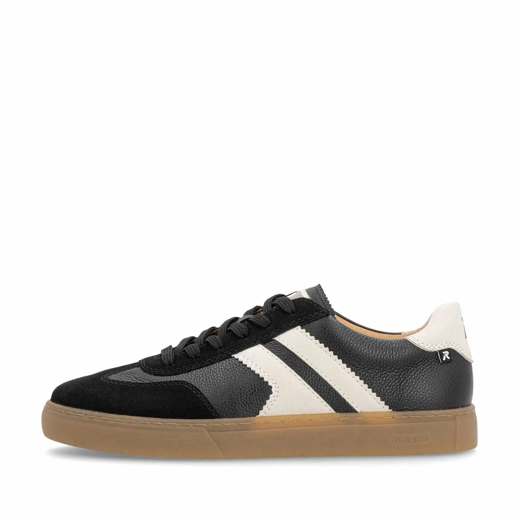 Rieker Men'S Sneaker Low Street Black