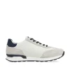 Rieker Men'S Sneaker Low Stone-Grey Creamy-White