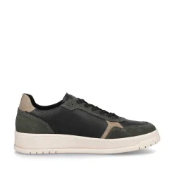 Rieker Men'S Sneaker Low Steel-Black Forest-Green