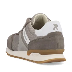 Rieker Men'S Sneaker Low Shadow-Grey Clay-Beige