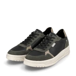 Rieker Men'S Sneaker Low Steel-Black Forest-Green