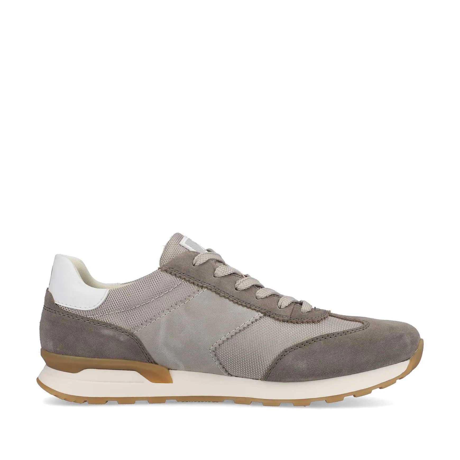 Rieker Men'S Sneaker Low Shadow-Grey Clay-Beige