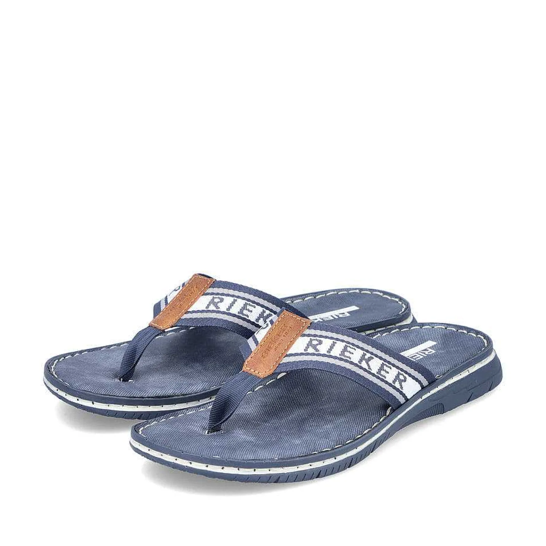 Rieker Men'S Toe Separator Sea Blue