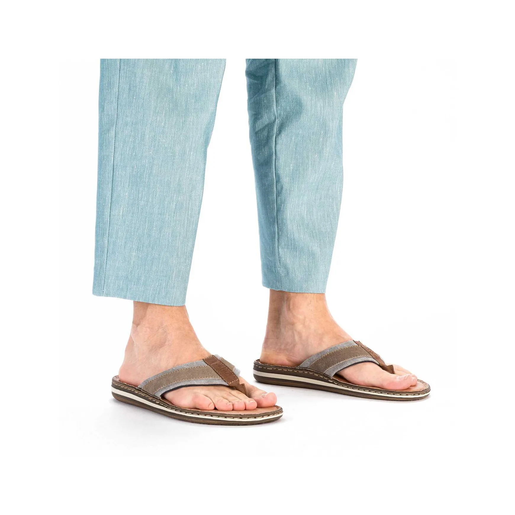 Rieker Men'S Toe Separator Light Brown