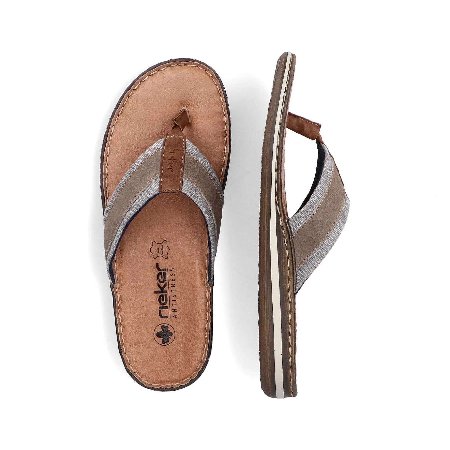 Rieker Men'S Toe Separator Light Brown