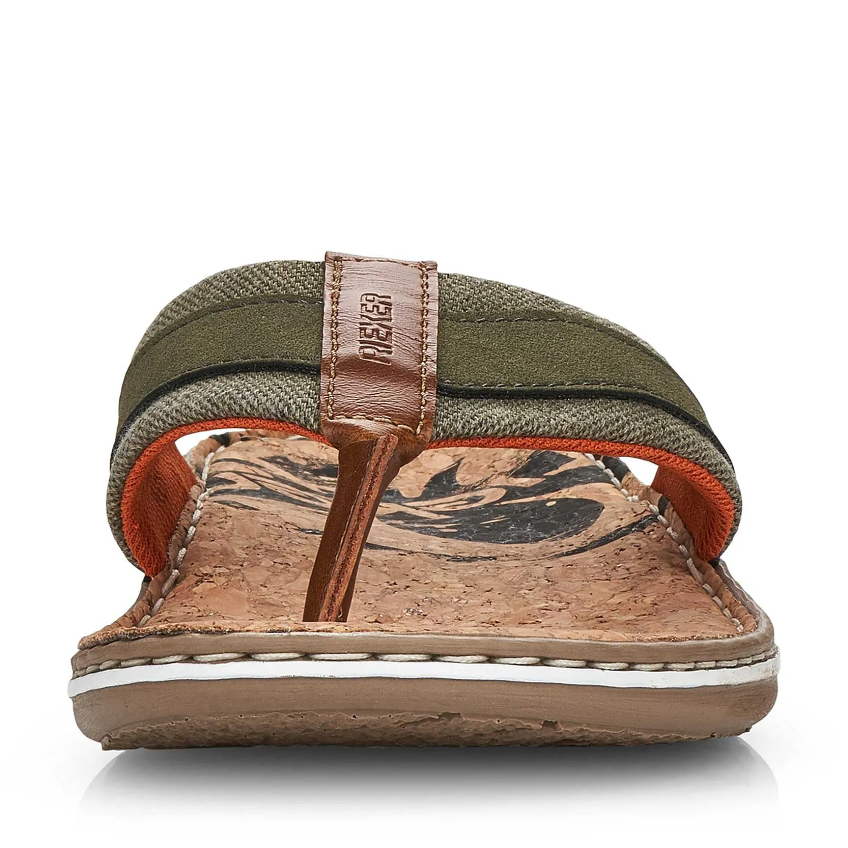 Rieker Men'S Toe Separator Olive Green
