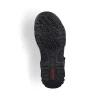 Rieker Men'S Trekking Sandals Asphalt Black-Gray